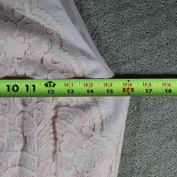 Tahari ASL Size 6 Pale Pink Lace Halter Dress - Picture 4 of 5